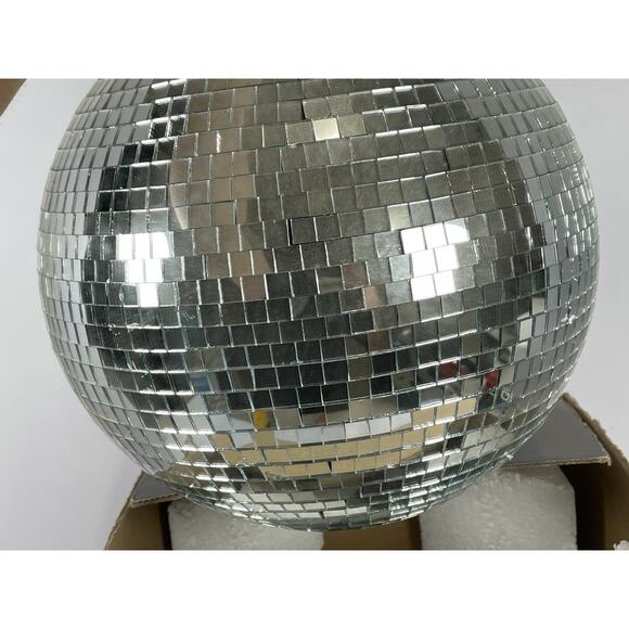 Disco American DJ 12" Mirror Ball M-1212 Disco Ball Roller Derby DJ Club Retro - Picture 4 of 7